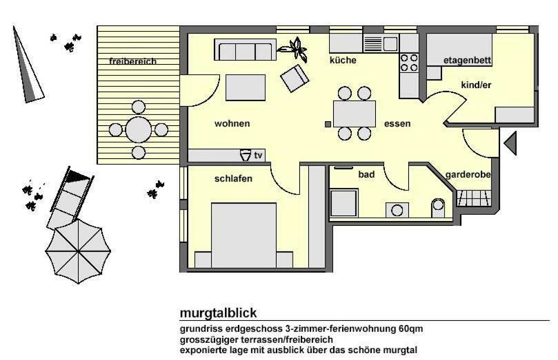 Ferienwohnung Fewo Murgtalblick Baiersbronn Exterior foto